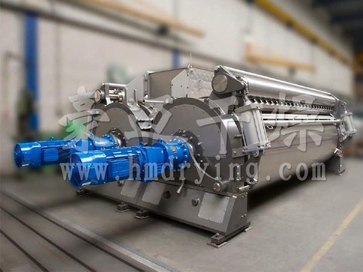 廢鹽水專用雙滾筒刮板干燥機(jī)