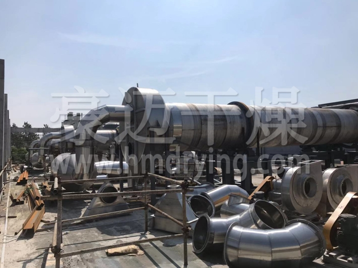HZG系列回轉(zhuǎn)滾筒干燥機