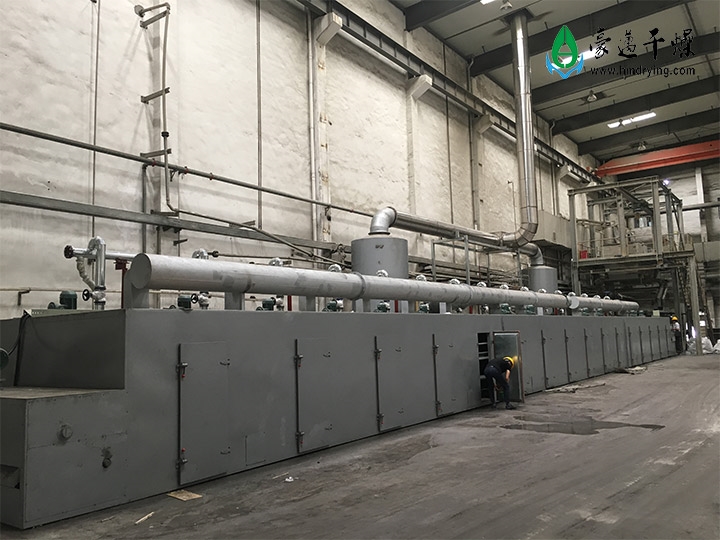 多級串聯(lián)網(wǎng)帶式干燥機