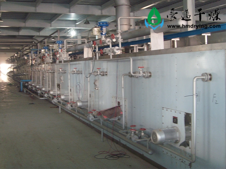 多級串聯(lián)網(wǎng)帶式干燥機