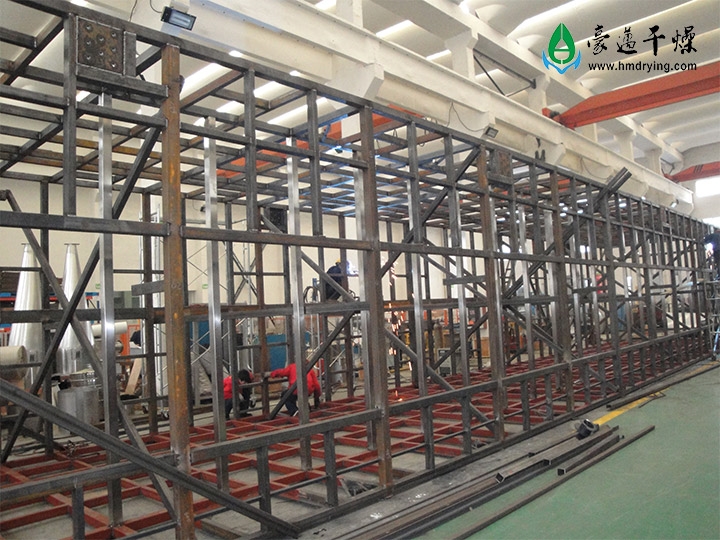 多層強(qiáng)制循環(huán)帶式干燥機(jī)