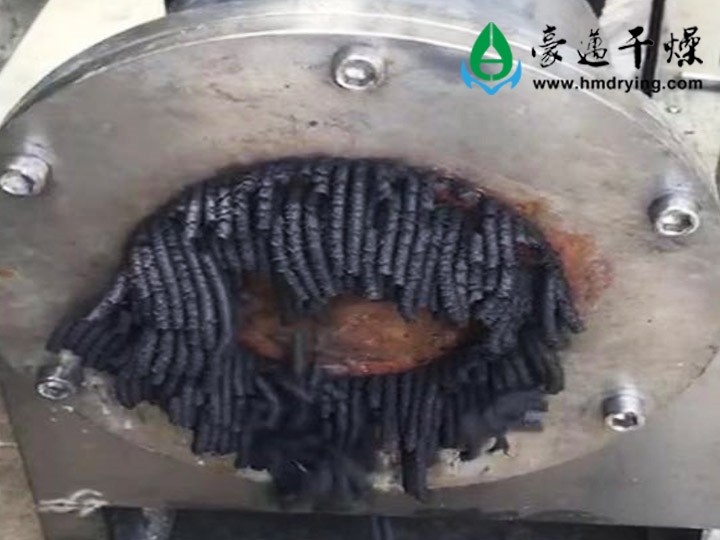 金剛線切割硅泥顆粒烘干機